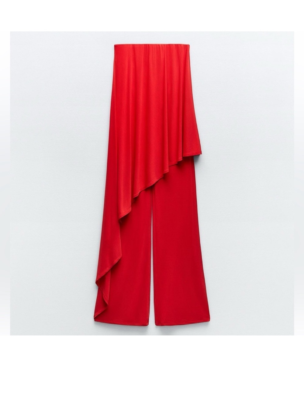 Zara red jumpsuit
